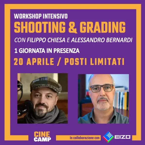 WORKSHOP LIVE SHOOTING & GRADING