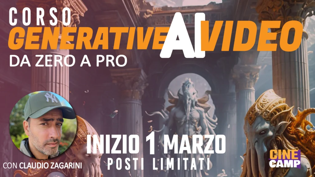 Corso Generative ai video Zagarini Claudio